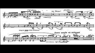 Andre Jolivet  Incantations for Flute 193637 ScoreVideo [upl. by Hinze842]