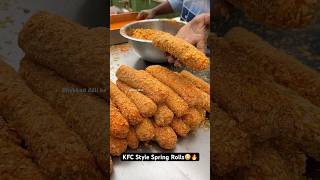 KFC Style Spring Rolls😳🔥 Indian Street Food [upl. by Manfred]