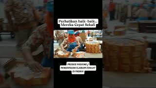 Proses Pengepakan  Packing Djarum Coklat di Pabrik Djarum Pabrik PabrikDjarum [upl. by Wolram1]