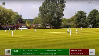 Middlewich CC 1st XI vs Langley CC 1st XI [upl. by Gaye]