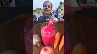 Acharya Manishs Healthy Red Juice For Hemoglobin  Anemia shorts [upl. by Norbert209]