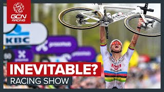 Van Der Poel Wins The FASTEST Tour Of Flanders Ever 445kph  GCN Racing News Show [upl. by Liliane288]