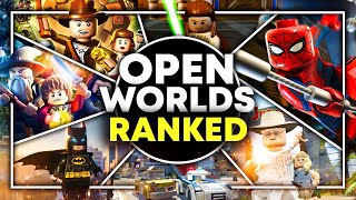 ALL Open Worlds In LEGO Games Ranked From WORST To BEST [upl. by Jabe]