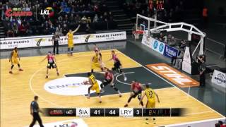 Assem Marei 50 LKL highlights BC quotSiauliaiquot Lithuania 20152016 season [upl. by Hailey]