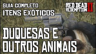 RED DEAD REDEMPTION 2  MISSÃƒO DUQUESAS E OUTROS ANIMAIS  TROFÃ‰U quotO MELHOR DO OESTEquot LOC E DICAS [upl. by Rivers140]