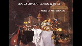 FRANZ SCHUBERT Impromptu Op142 n2 Marco Lo Muscio Piano Live in the Wunderkammer [upl. by Puklich74]