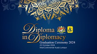 Graduation Ceremony Diploma in Diplomacy 2024 [upl. by Hubie]