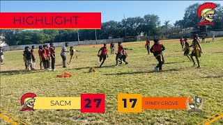 Middle School Flag Football Home Game 426 [upl. by Millie325]