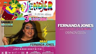 FERNANDA JONES para Gender 3era Edición 09NOV2024 [upl. by Lleunamme978]