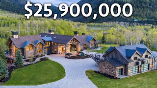 Inside a 25900000 Fully OFF GRID Utah Mega Mansion [upl. by Perry203]