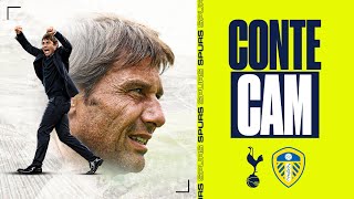 Antonio Contes INCREDIBLE reactions to Leeds win  CONTE CAM  Spurs 43 Leeds [upl. by Grearson142]