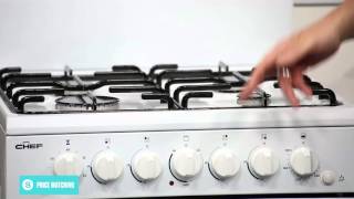 Chef CFG504WA Freestanding Gas Oven Stove reviewed by product expert  Appliances Online [upl. by Gnouh]