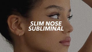 slim feminine nose subliminal [upl. by Hearn571]