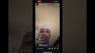 Iayze Jace poppin his shit live instagram 2024 iayze hrtttt unreleased newsong music [upl. by Enilrad877]