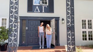 UCSB Panhellenic Delta Gamma House Tour [upl. by Ttirb]