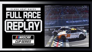 Full Heat Races Busch Light Clash at the LA Coliseum  NASCAR Cup Series Full Race Replay [upl. by Arahsal]