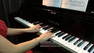 PIANO TIME CLASSICS Page 28 Adagio by Giazotto Albinoni [upl. by Alten]