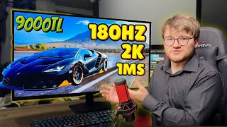 9000TLye 180HZ 2K MONİTÖR  Samsung Odyssey G5  İNCELEME [upl. by Hertz]