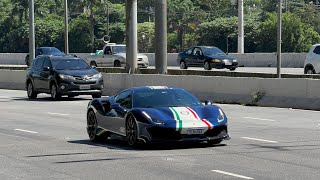 NOVIDADE FERRARI 488 PISTA PILOTI BLU TDF ACELERADO FORTE João Vilkas [upl. by Sungam]