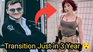 Male To Female Transition In Just 3 Year  Beautifull Mtf Transition Timeline  Trans Studio [upl. by Villiers]