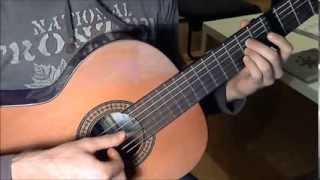 Tutorial Ballad of the Goddess Skyward Sword on Guitar [upl. by Leena]