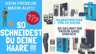 ✂ Haarschneidemaschine TEST ✂ Beste Haarschneider  So gelingt der Haarschnitt ohne Friseur ✂ [upl. by Goldenberg]