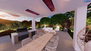 Explore the Future of This Backyard 3D Presentation [upl. by Peers]