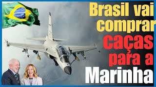 Brasil perto de comprar caças LIFT M346 para Marinha do Brasil e para a FAB [upl. by Basir709]