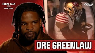 Dre Greenlaw on his Super Bowl injury rehab status and goals for the 2024 season  49ers Talk [upl. by Isla]