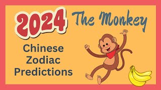 🐒Monkey 2024 Chinese Zodiac Predictions  Chinese Horoscope [upl. by Anesusa522]