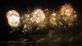 L’Angleterre  prix du jury Vestale  Art Pyrotechnique Cannes 7 Août 2024Feux d’artifice [upl. by Ginnie366]