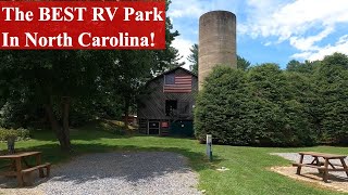 North Carolinas Best RV Park  Creekwood Farm RV Park [upl. by Herzen]