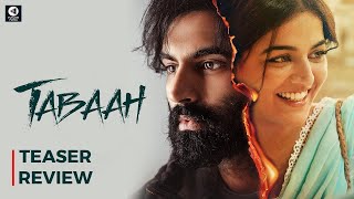 Tabaah Trailer Review  Parmish Verma Wamiqa Gabbi  Release Date  Punjabi Mania [upl. by Llertnov]