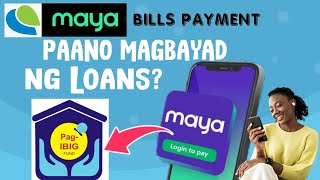 MAYA BILLS PAYMENT HOW TO PAY PAGIBIG LOANS USING MAYA ACCOUNT  BabyDrewTV [upl. by Anailuj983]