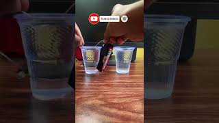 Science experiment  light💡vs water 😱💧🤯experiment science shorts viralshorts [upl. by Brubaker796]