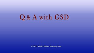 Q amp A with GSD 042 with CC [upl. by Wunder]