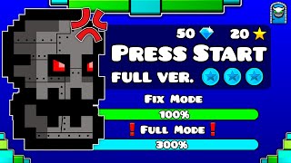 quotPress Start Full Versionquot Fixed in 22  Geometry Dash 22 [upl. by Anyaj]