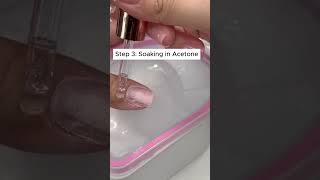 How to Take Off Acrylic Nails Safely at Home [upl. by Adlig]