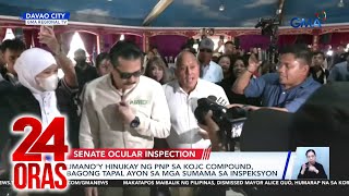 24 Oras Part 3 Ilang senador naginspeksyon sa KOJC atbp [upl. by Sharma]