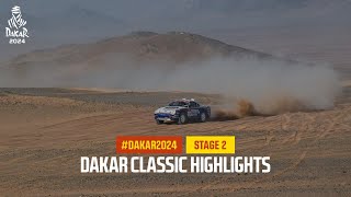 Highlights Dakar Classic  Stage 2  Dakar2024 [upl. by Rehpotsirhc236]