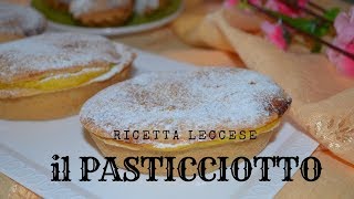 Pasticciotti leccesi  Ricetta con lo strutto [upl. by Esahc]