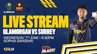 Glamorgan vs Surrey  Vitality Blast  Live Stream [upl. by Drue170]