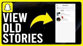 How to View Old Snapchat Stories How to Recover Old Snapchat Stories [upl. by Lugar]