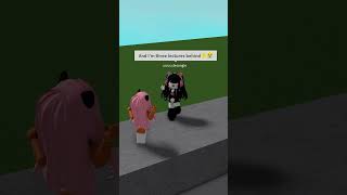 im two days into college🖐️😭robloxshorts roblox [upl. by Dlared]