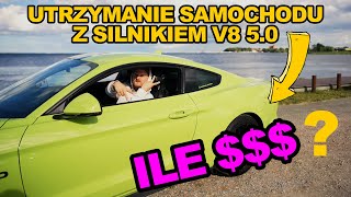 ILE KOSZTUJE MIESIĘCZNIE MUSTANG 50 V8 utrzymanie samochodu zobacz mieszkanie we Władysławowie [upl. by Ivette]