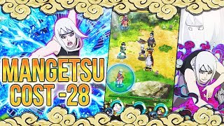 FR Naruto Blazing  MANGETSU EM  COST 28  BRAVERY CONDITIONS [upl. by Ayama]