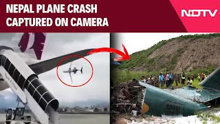 Nepal Plane Crash  Chilling Moment When Nepal Plane Crashed At Kathmandu Airport [upl. by Victory]