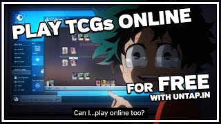 UNTAPIN TUTORIAL  Play UniVersus Dragon Ball Super Final Fantasy and more for FREE online [upl. by Nnaassilem]