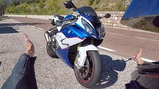 LO SQUALO DELLA STRADA   BMW S1000RR [upl. by Liebowitz550]