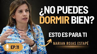 Todo lo que debes Aprender sobre el INSOMNIO ¡Actúa ahora y mejora tu sueño  Marian Rojas Estapé [upl. by Tal]